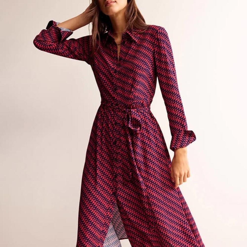 Boden Kate Midi Shirt Dress